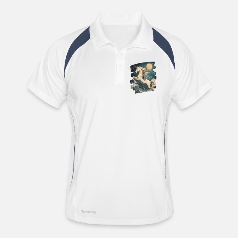 Licorne Polo respirant Homme