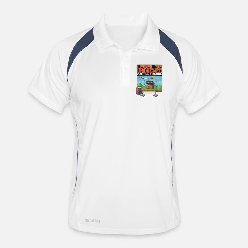 Niveau 30 Arcade vintage débloquée Polo respirant Homme