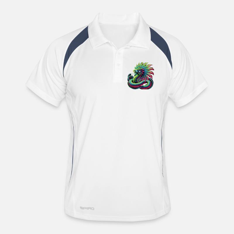 Dragon aztèque Polo respirant Homme