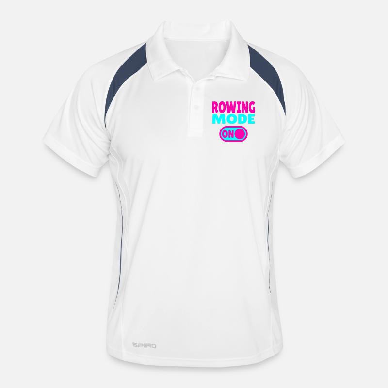 Rowing Mode ON Men's Polo breathable
