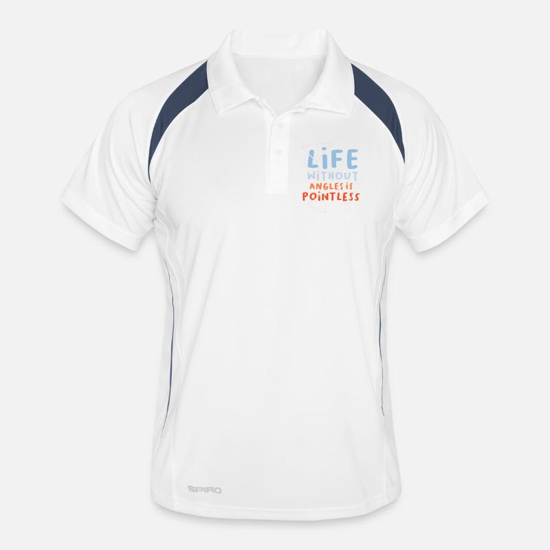 Math Math Teacher Saying Math Teacher Funny Men's Polo breathable