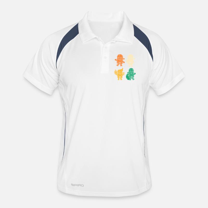Santa Claus Christmas Tree Christmas Men's Polo breathable