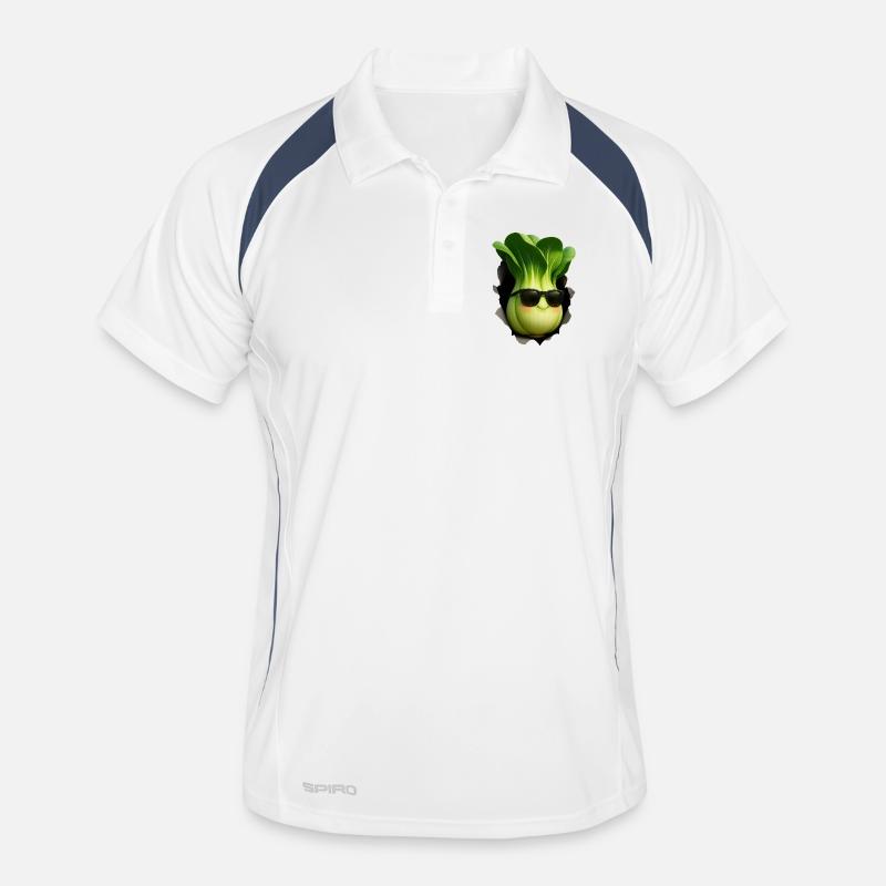 Bok Choy Pak Choi Polo respirant Homme