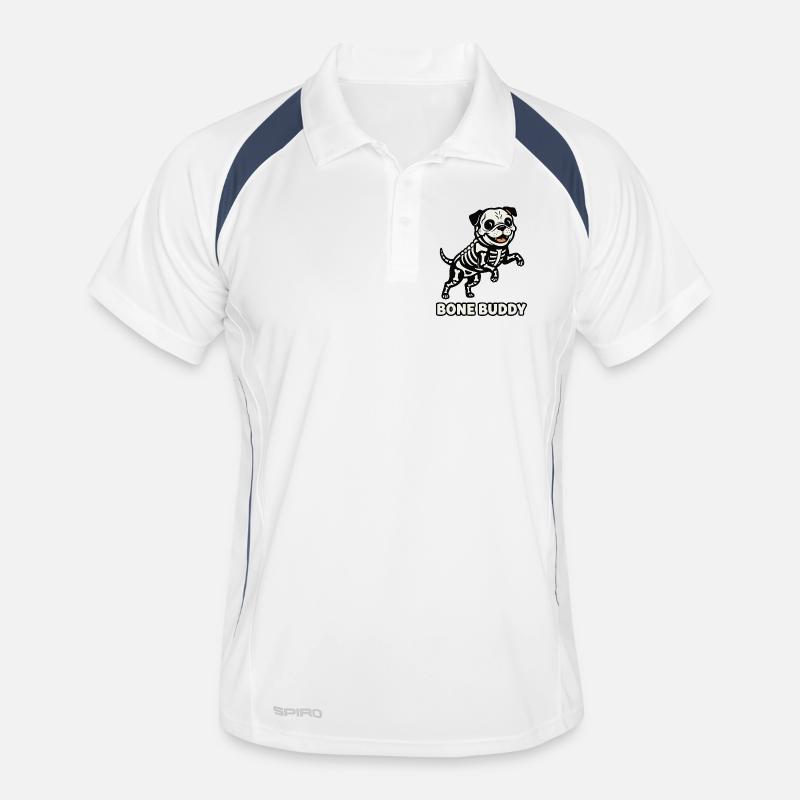 Bone Buddy Dog Men's Polo breathable