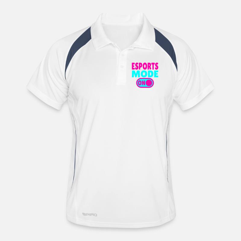 Mode esport ACTIVÉ – Gaming Polo respirant Homme