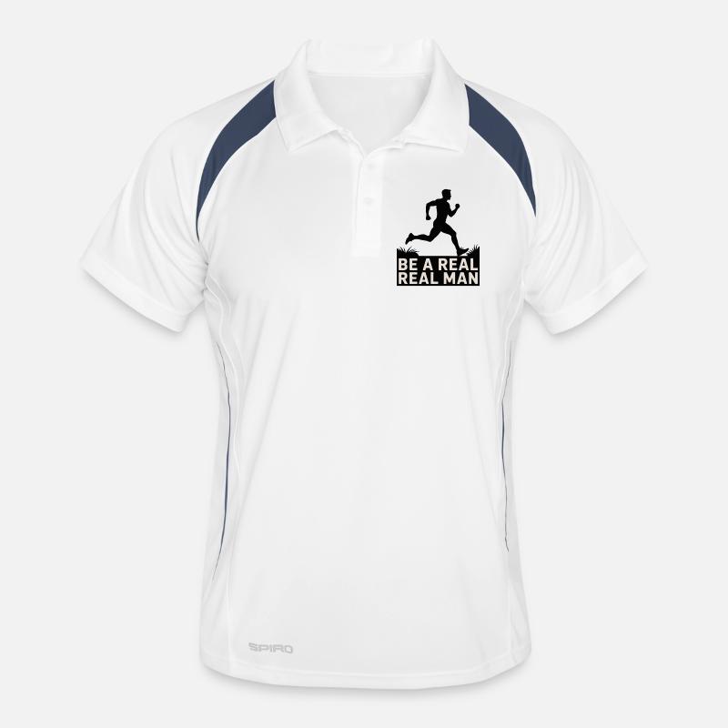 Real Man Run: Bold Drive Männer Polo atmungsaktiv