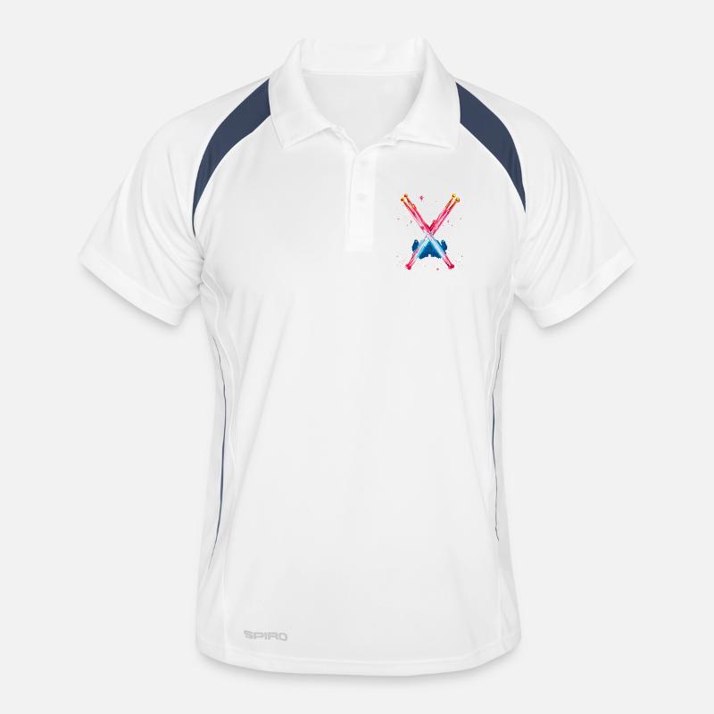 Drums Retrowave Men's Polo breathable