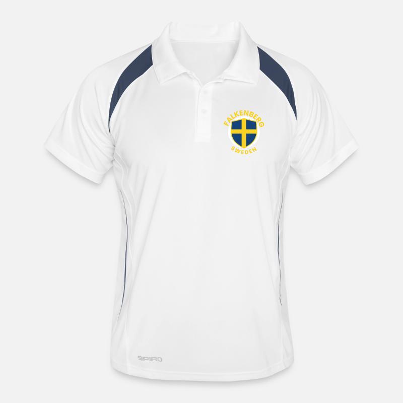 Falkenberg Shield Sweden Men's Polo breathable