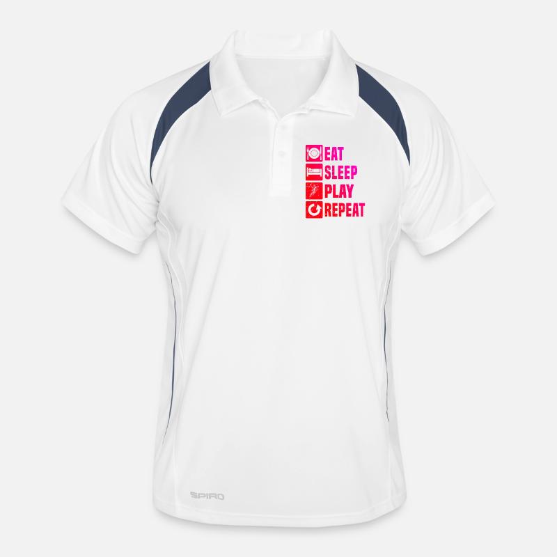 Illustration de handball pour hommes Polo respirant Homme