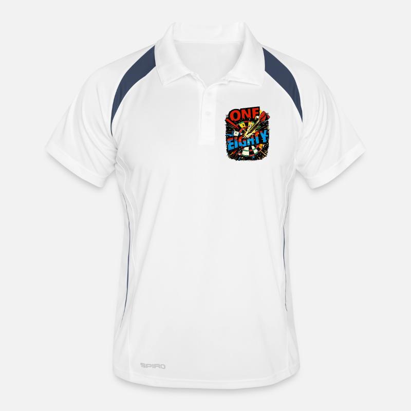 Fléchette Cent Quatre-vingts Polo respirant Homme