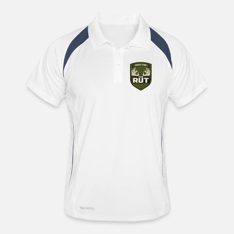 White-tailed hunter White-tail hunting Deer hunting Men's Polo breathable