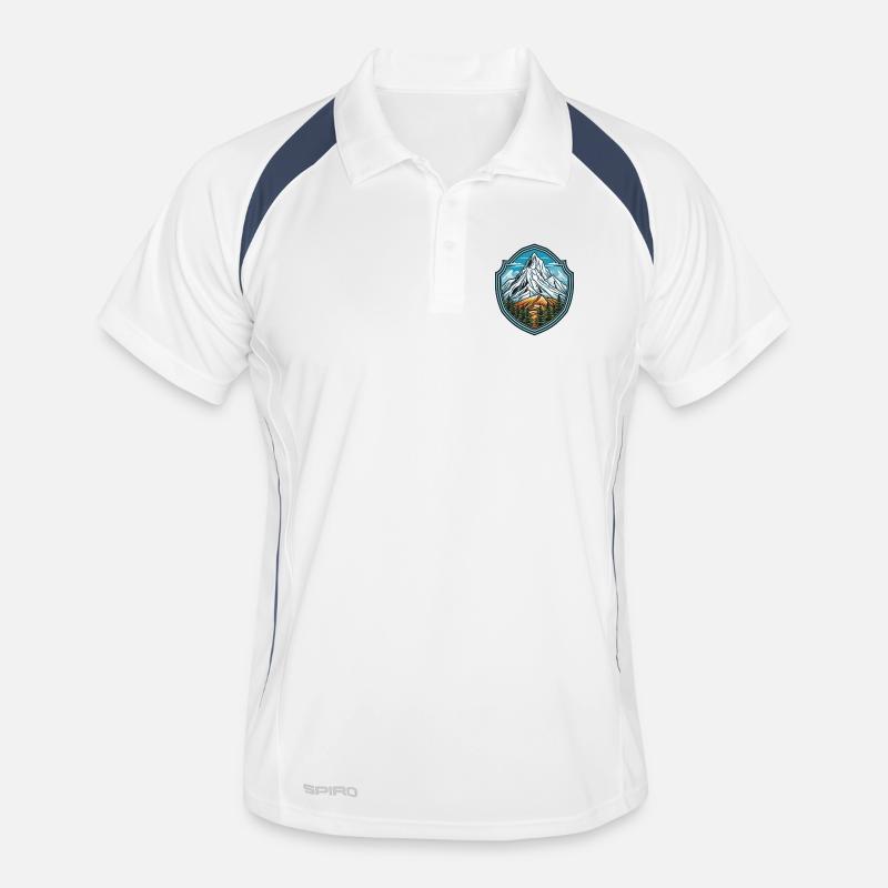 Berge Männer Polo atmungsaktiv