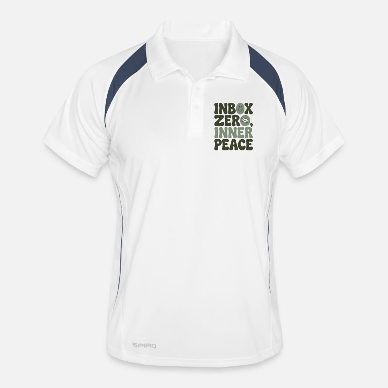 Empty mailbox | Inner Peace & Focus Men's Polo breathable