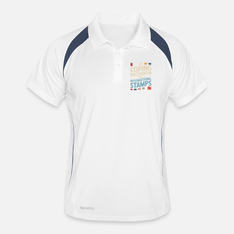 Stamps help | Postcrossing Men's Polo breathable