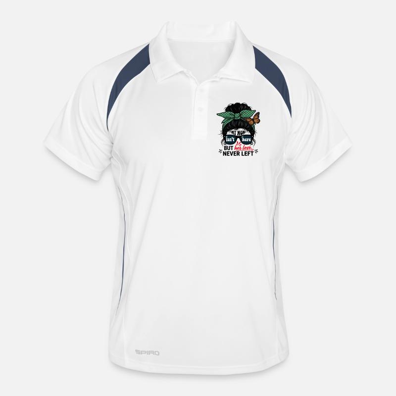 My Mom Isn't Here But Her Love Never Left  Polo respirant Homme