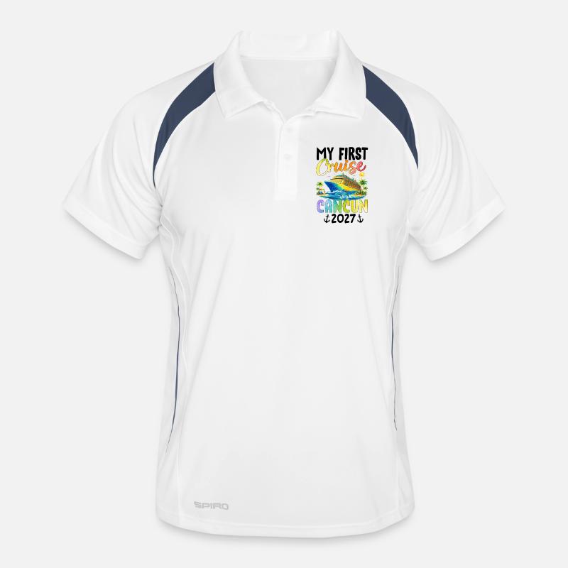 My First Cruise Cancun 2027 Männer Polo atmungsaktiv