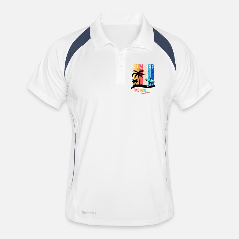 Summer Surf Dream Männer Polo atmungsaktiv
