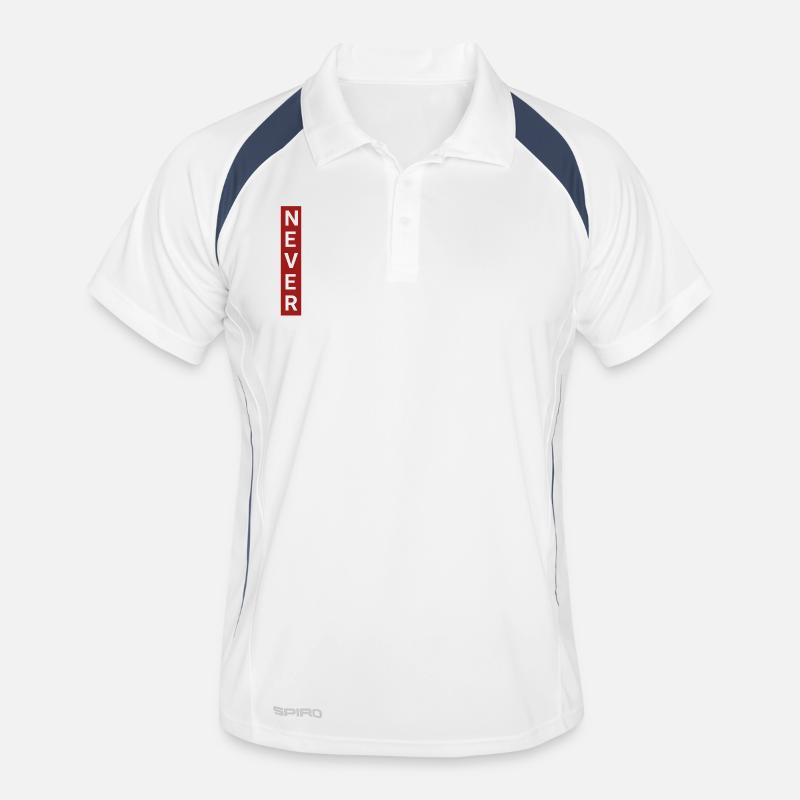 Zéro désir, jamais, pas de motivation de désir Polo respirant Homme