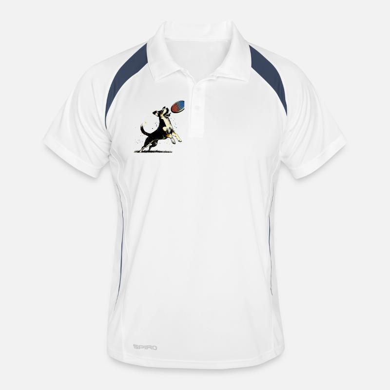 Plaisir du frisbee Polo respirant Homme
