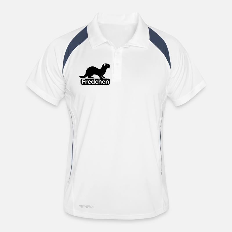 Fredchen_Frettchen Männer Polo atmungsaktiv