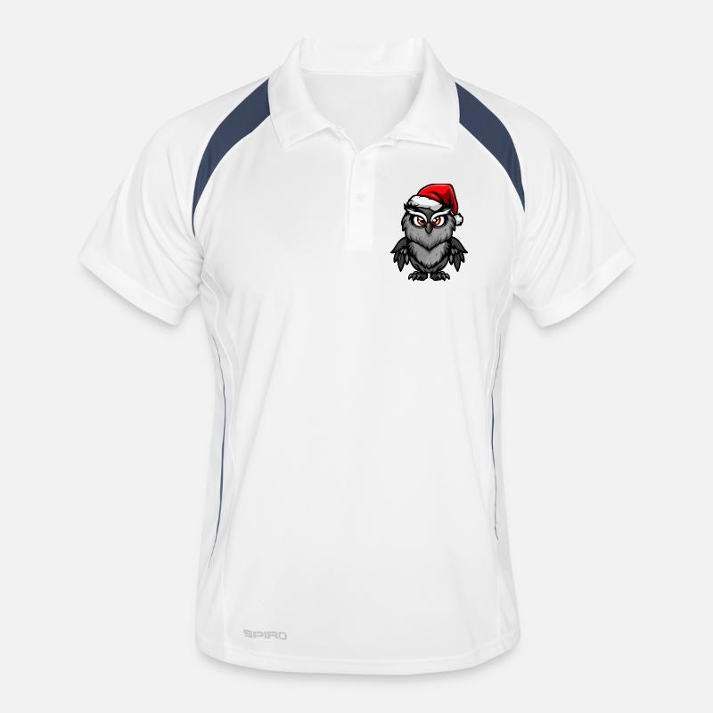 Hibou Noël Polo respirant Homme