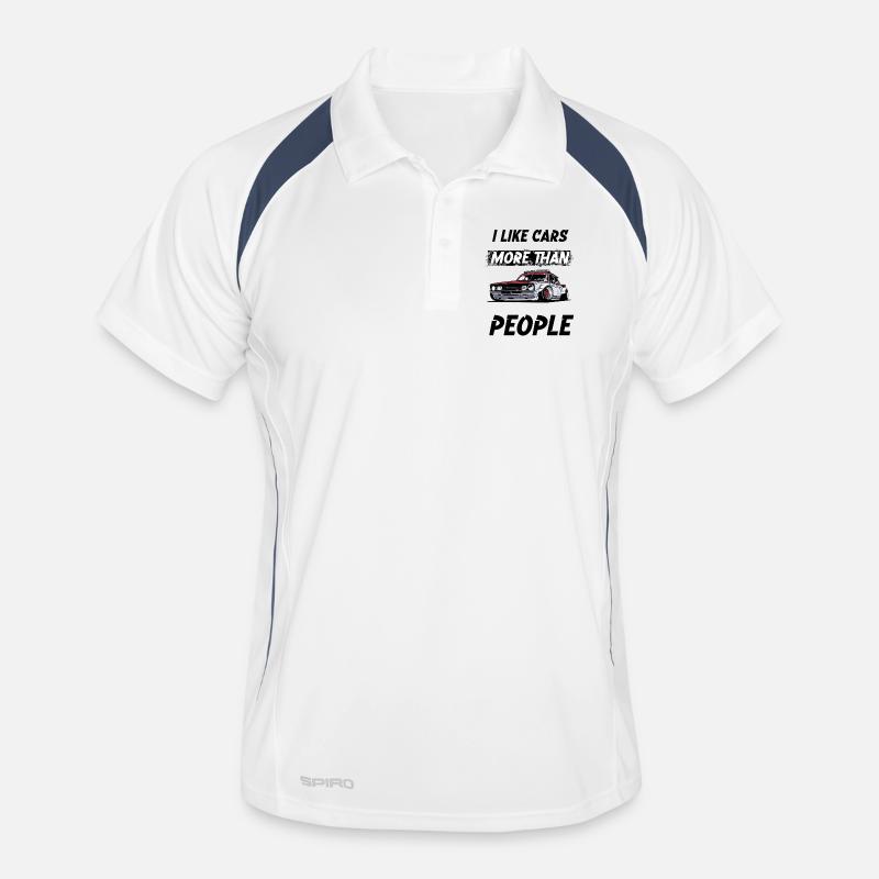 J’aime plus les voitures que les Personnages. Polo respirant Homme