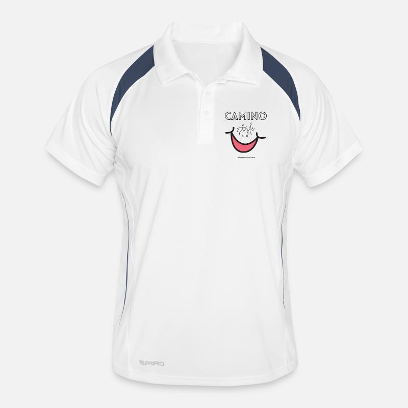Style de cheminée Smile Polo respirant Homme