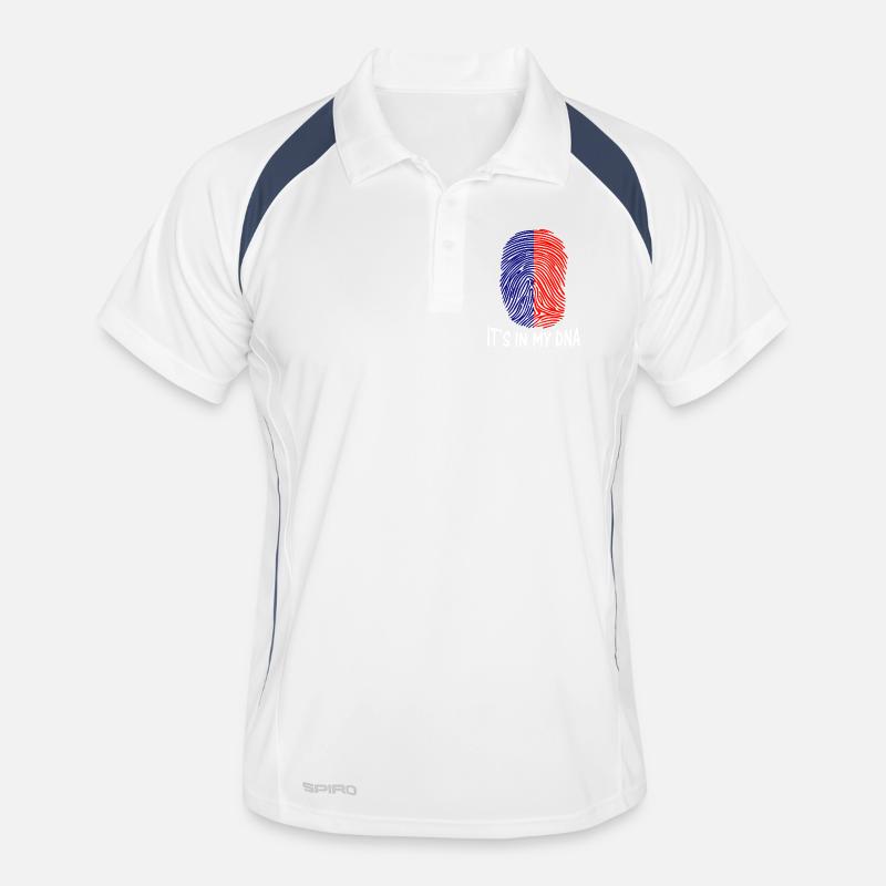 Cagliari drapeau t-shirt Sardaigne Polo respirant Homme