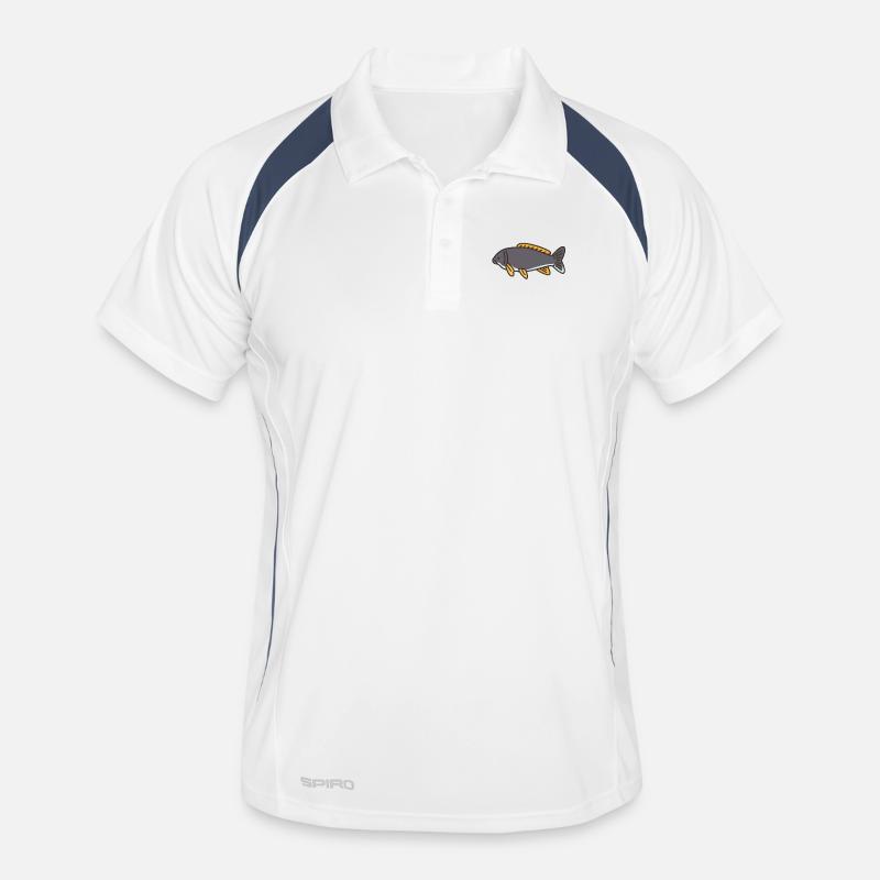 Carp in harmony Men's Polo breathable