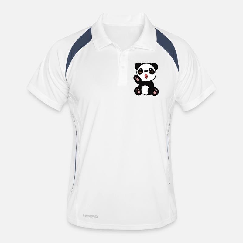 Bébé panda Polo respirant Homme