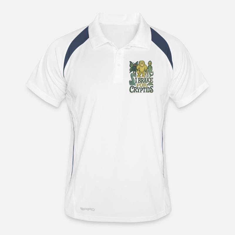 Illustration de la nature d'une créature cryptide Polo respirant Homme