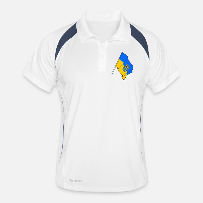 Drapeau du Niederösterreich Polo respirant Homme