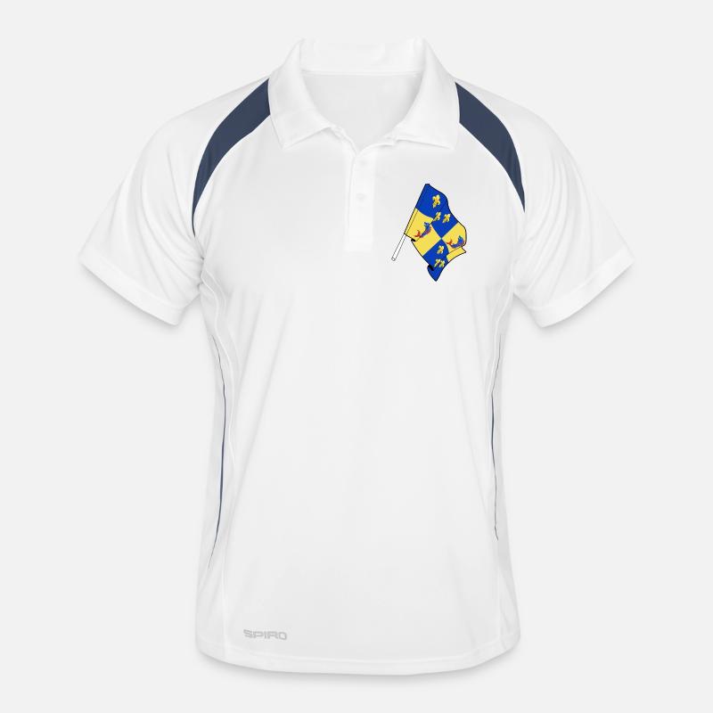 Drapeau du Dauphiné Polo respirant Homme