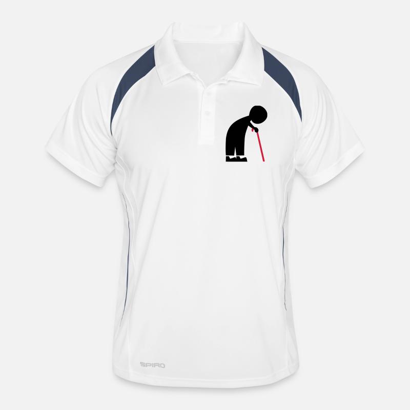 Opa Männer Polo atmungsaktiv