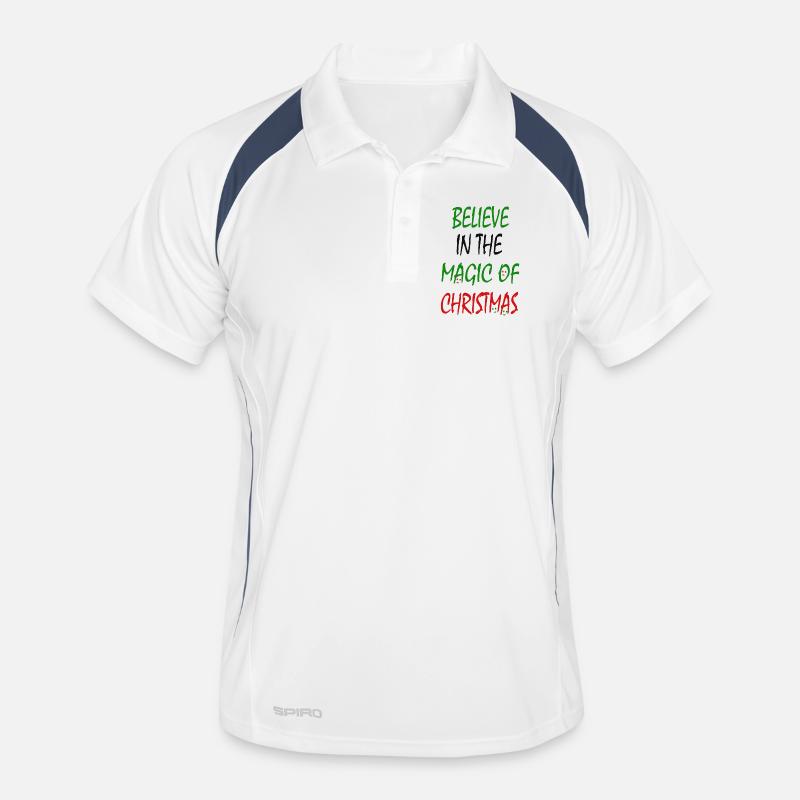 Croyez en la magie de Noël Polo respirant Homme