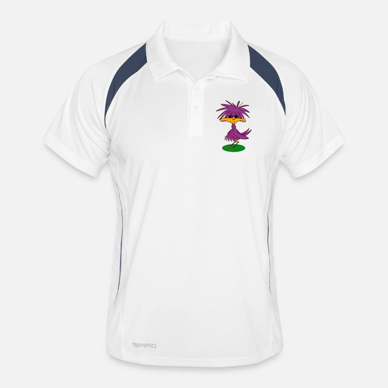 Funky bird Men's Polo breathable