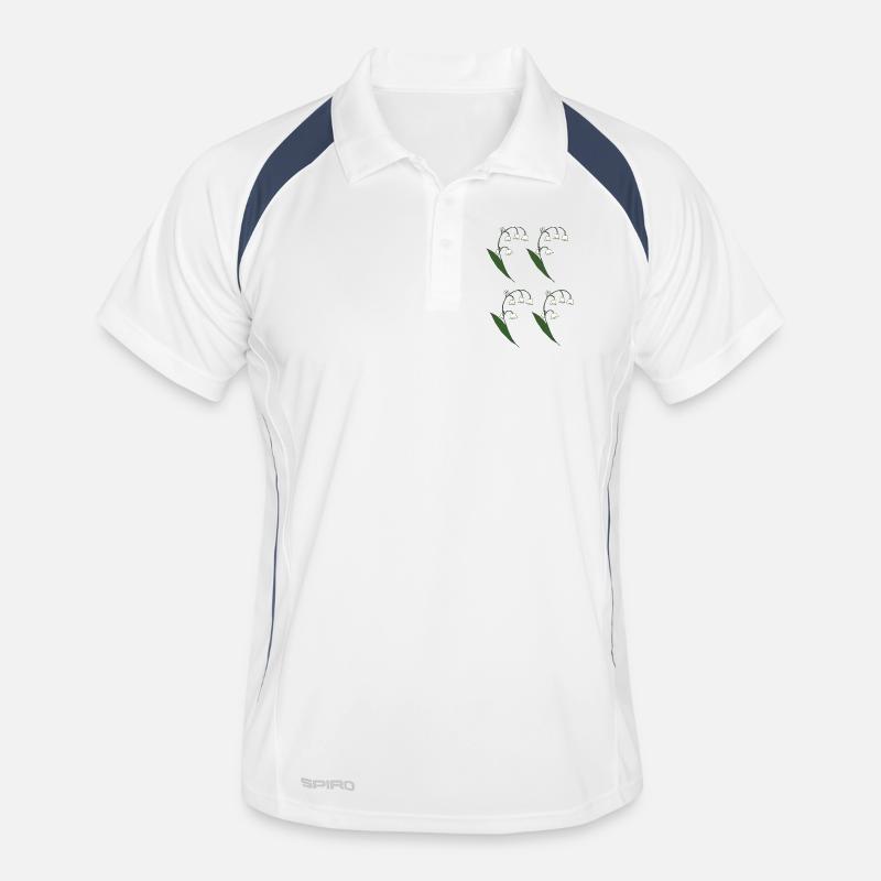 Style muguet Polo respirant Homme