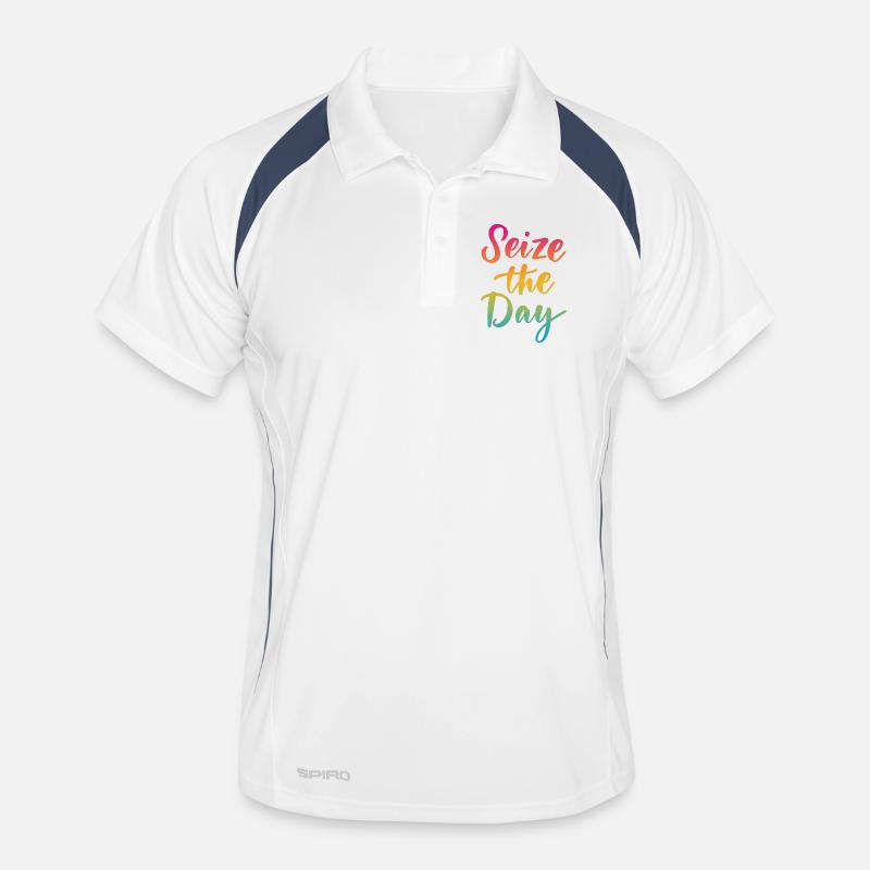 Saisissez le jour Polo respirant Homme