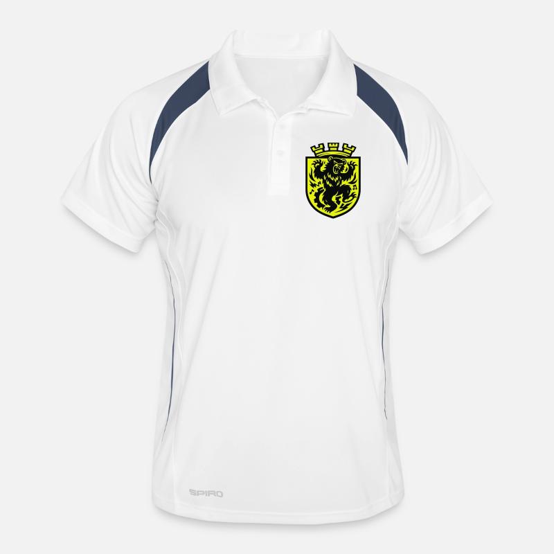 Berlin Ours dansant Polo respirant Homme