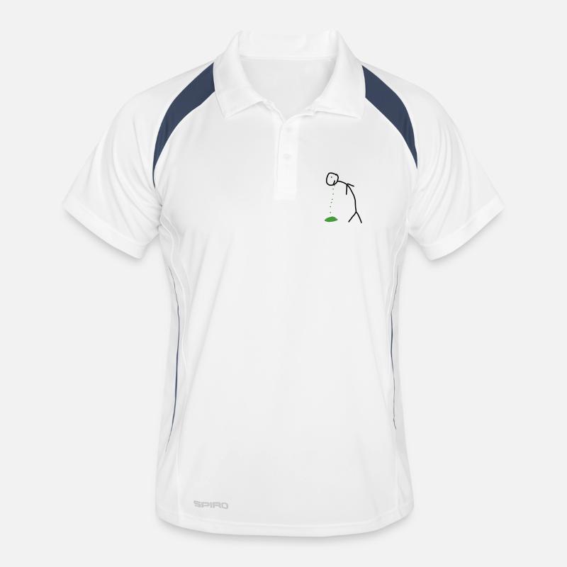 Chiffre de bâton Polo respirant Homme