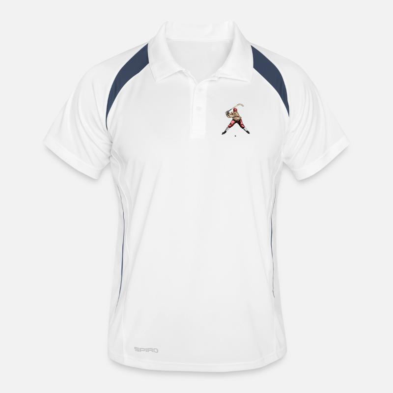 Bandy Männer Polo atmungsaktiv