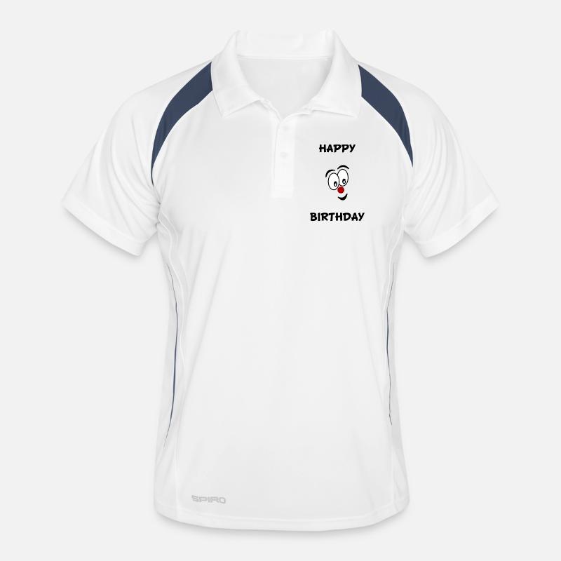 HUMOUR. CITATION. MESSAGE. RETRAITE. ANNIVERSAIRE. Polo respirant Homme