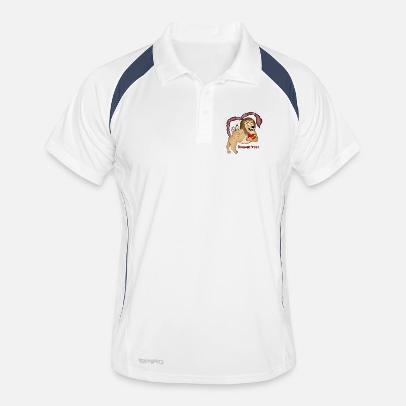 Design romantique de Manticore Polo respirant Homme