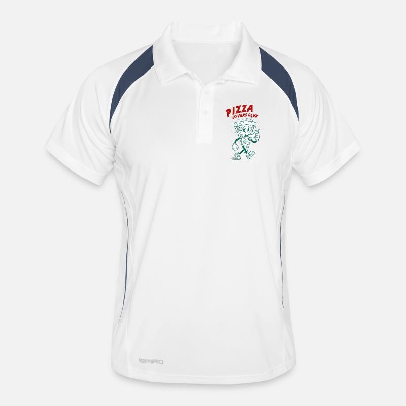 Pizza Lovers Club Men's Polo breathable