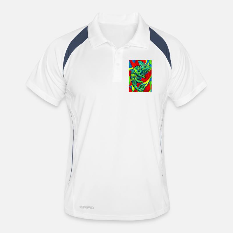 Chamäleon Männer Polo atmungsaktiv