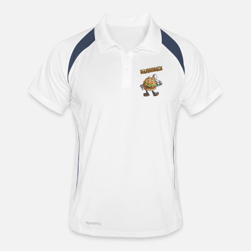 Hamburger Männer Polo atmungsaktiv