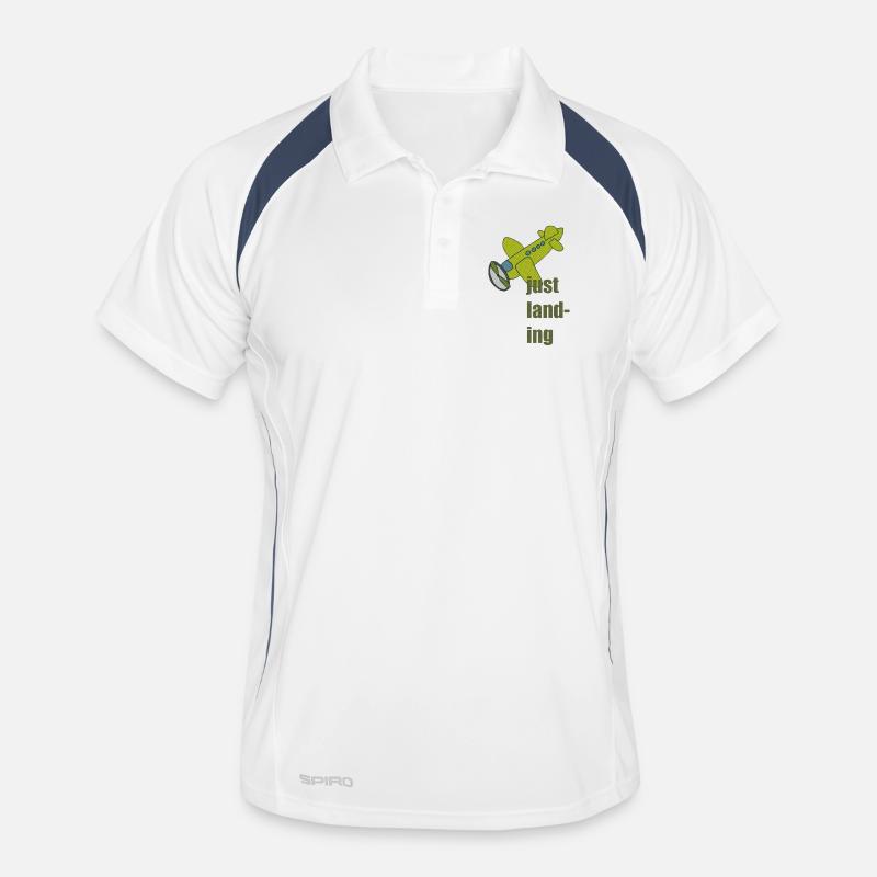 Juste atterrir Polo respirant Homme