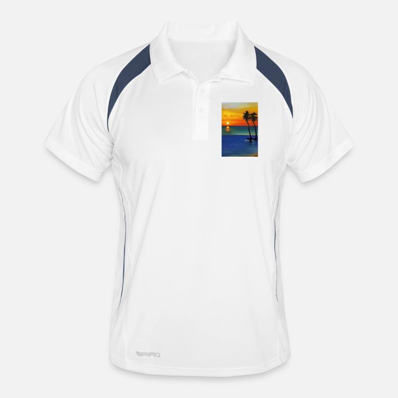 Caraïbes Palm Beach Polo respirant Homme