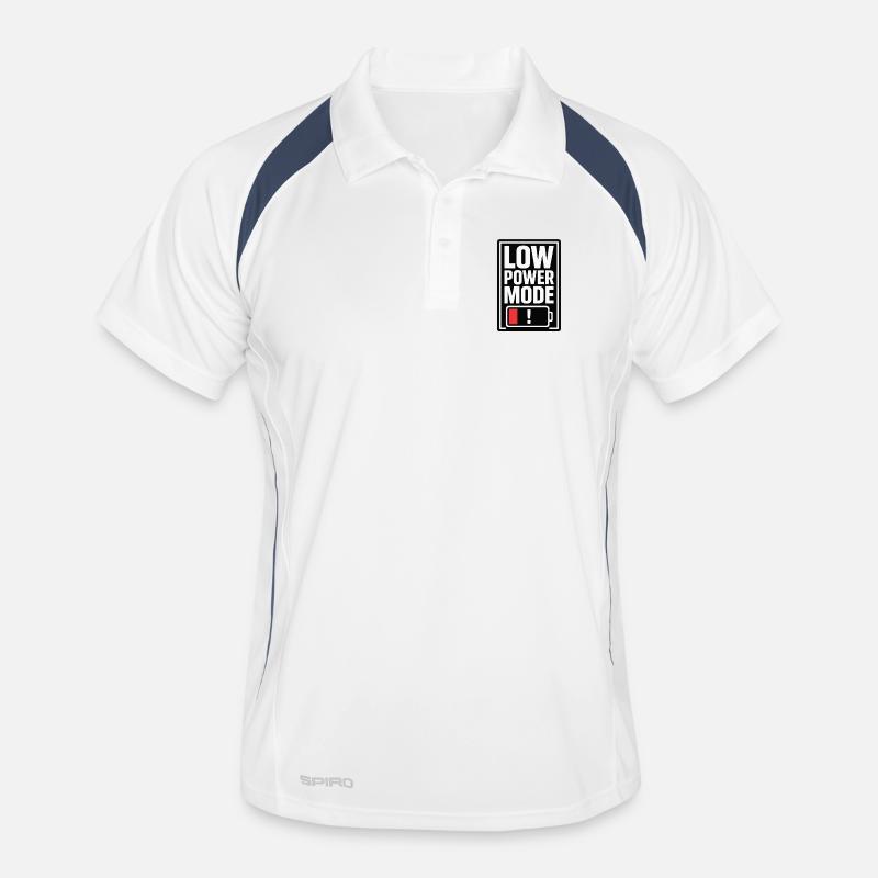 Low Power Mode Men's Polo breathable