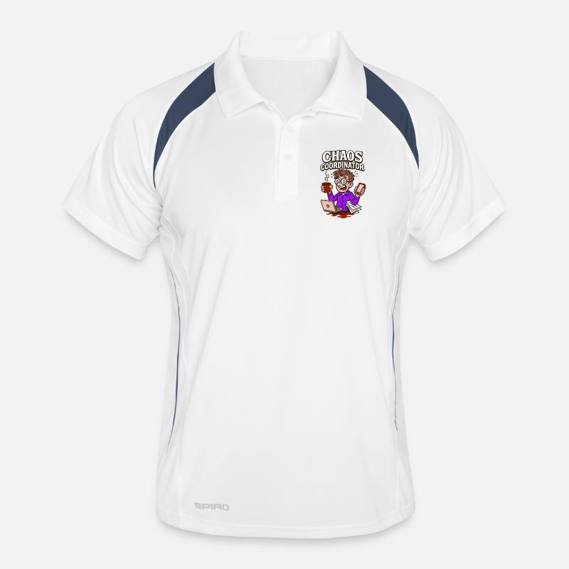 Chaos under control – somehow. Men's Polo breathable